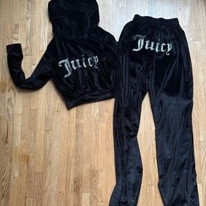 Black Juicy Couture Set XS